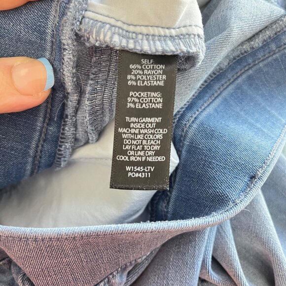 Betabrand Signature Mid-Rise Denim Skinny in Sonora Wash Size LP - Picture 5 of 5
